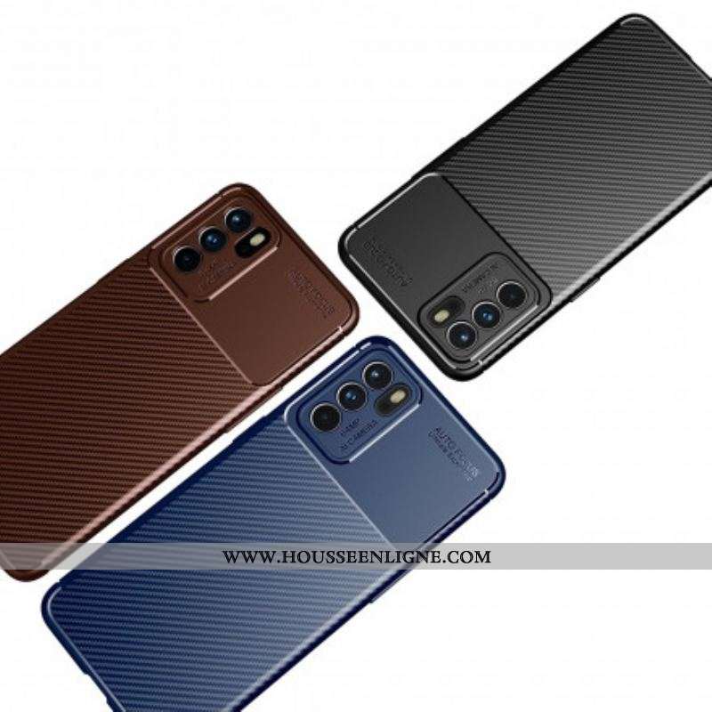Coque Oppo Reno 6 5G Flexible Fibre Carbone