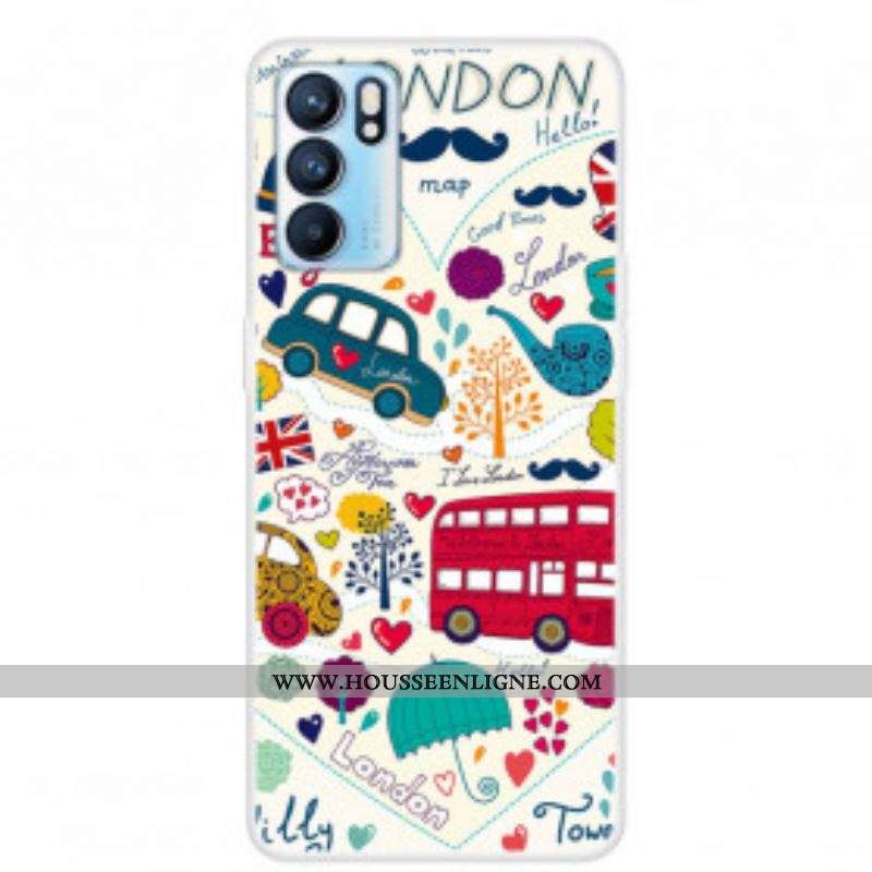 Coque Oppo Reno 6 5G London Life
