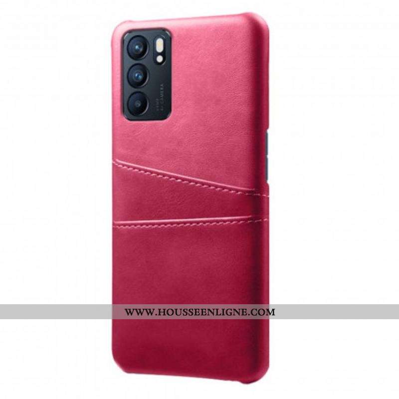 Coque Oppo Reno 6 5G Porte Cartes KSQ