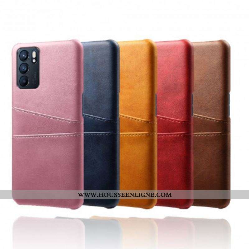 Coque Oppo Reno 6 5G Porte Cartes KSQ
