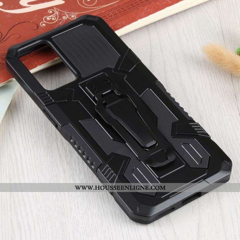 Coque Oppo Reno 6 5G Robot avec Pince Ceinture