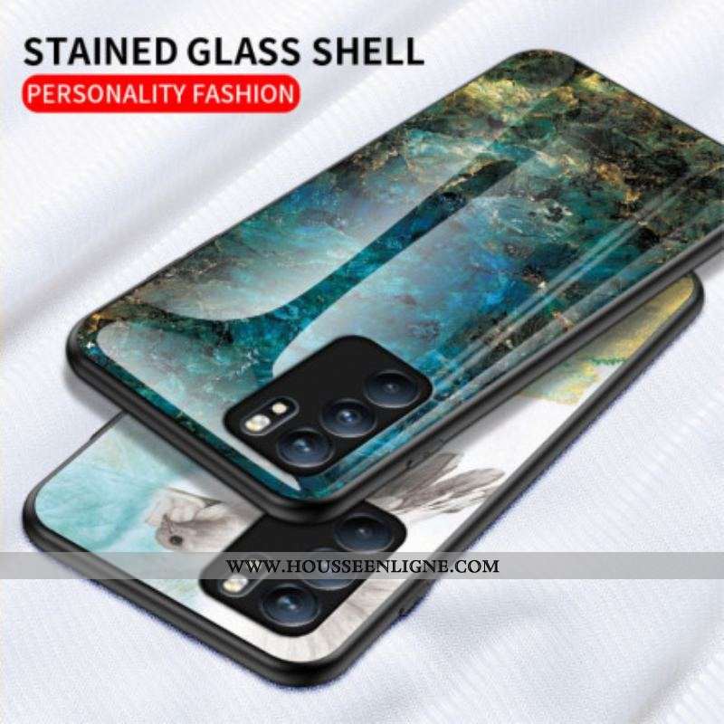 Coque Oppo Reno 6 5G Verre Trempé Premium Colors