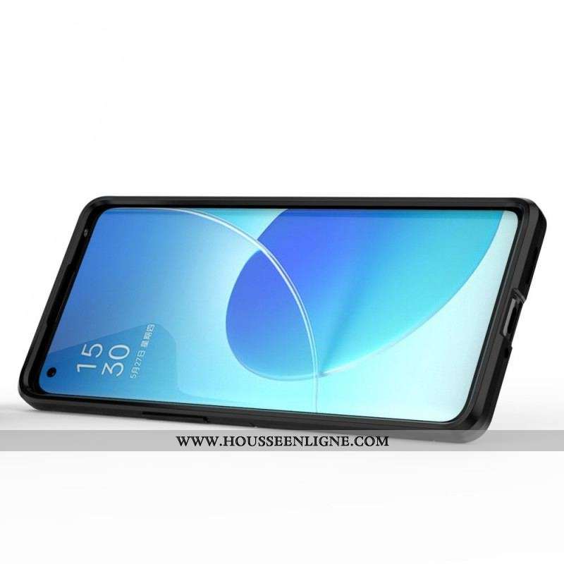 Coque Oppo Reno 6 Pro 5G Anneau-Support Pivotant