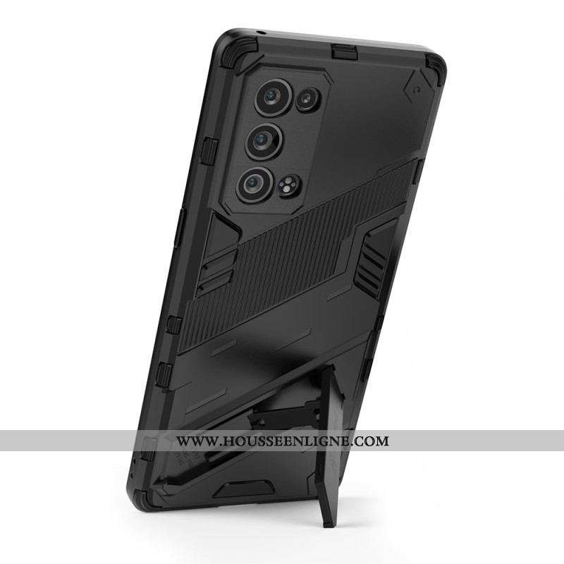 Coque Oppo Reno 6 Pro 5G Ultra Résistante avec Support Amovible