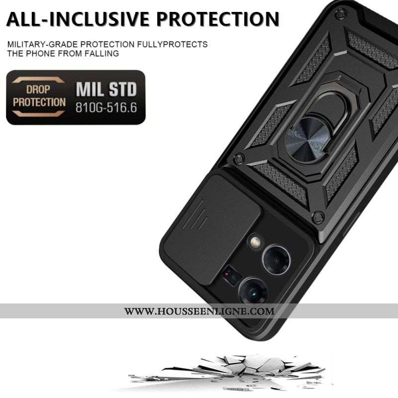 Coque Oppo Reno 7 Anneau Premium