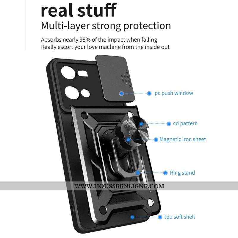 Coque Oppo Reno 7 Anneau Premium