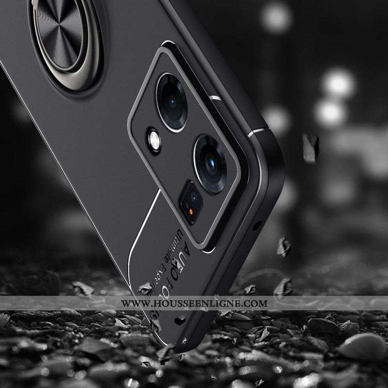 Coque Oppo Reno 7 Anneau-Support