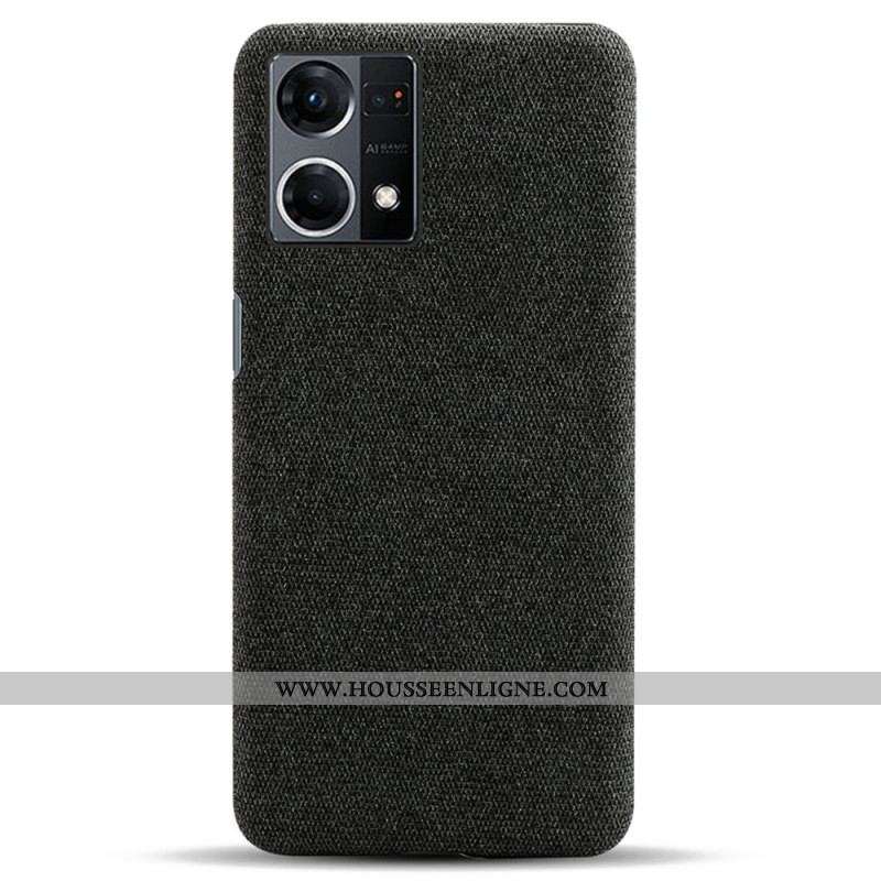 Coque Oppo Reno 7 Tissu