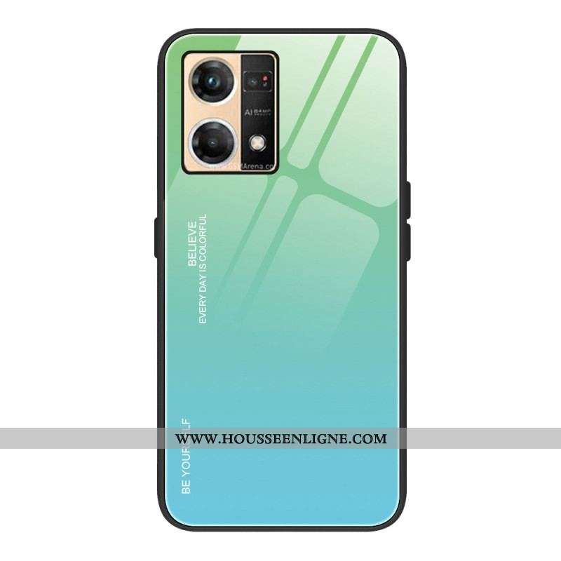 Coque Oppo Reno 7 Verre Trempé Be Yourself
