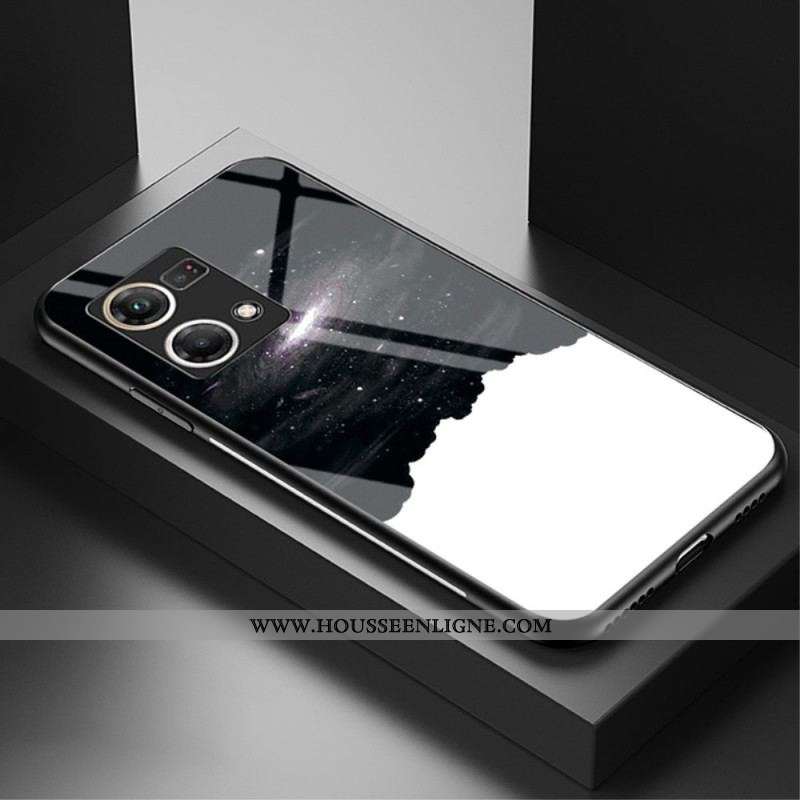 Coque Oppo Reno 7 Verre Trempé Motif
