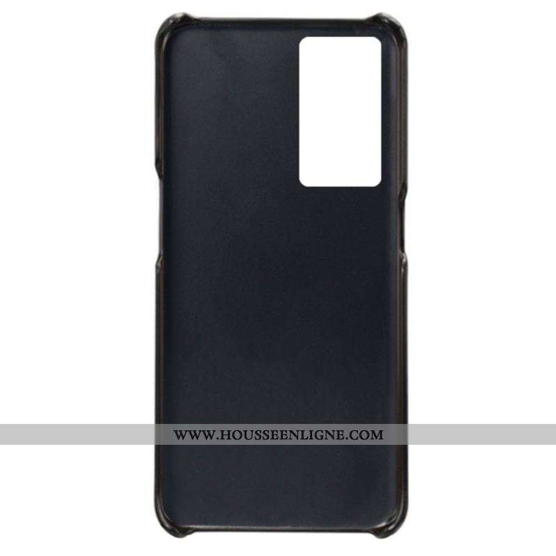 Coque Oppo Reno 8 Lite Effet Cuir