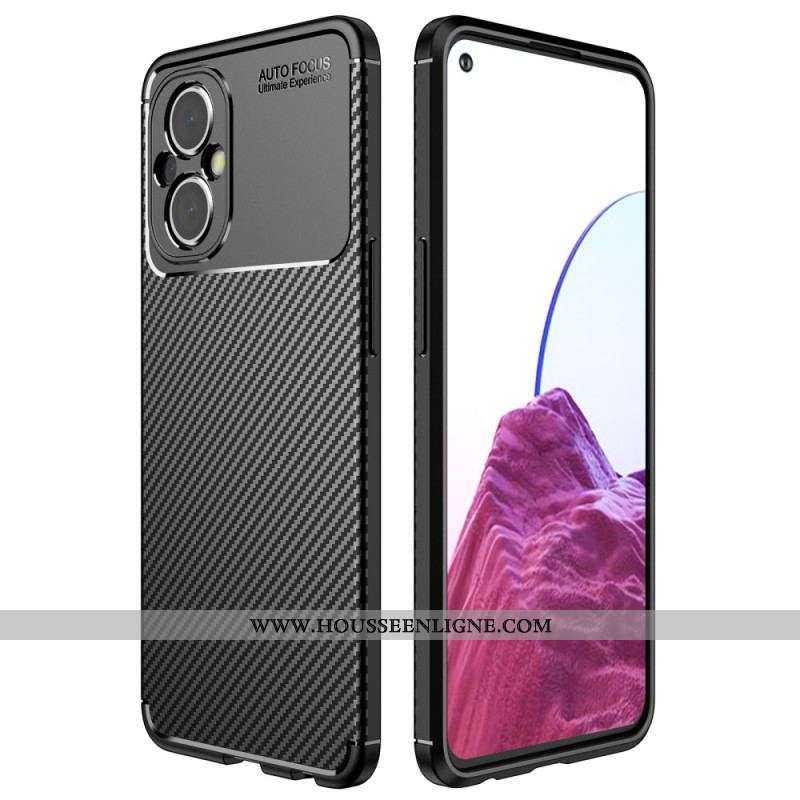 Coque Oppo Reno 8 Lite Fibre Carbone Flexible