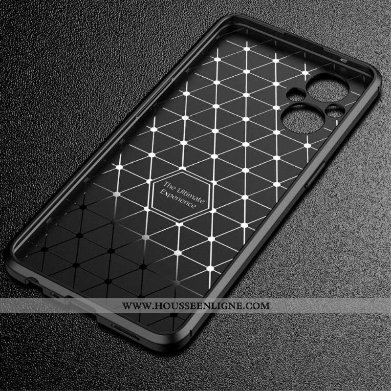 Coque Oppo Reno 8 Lite Fibre Carbone Flexible