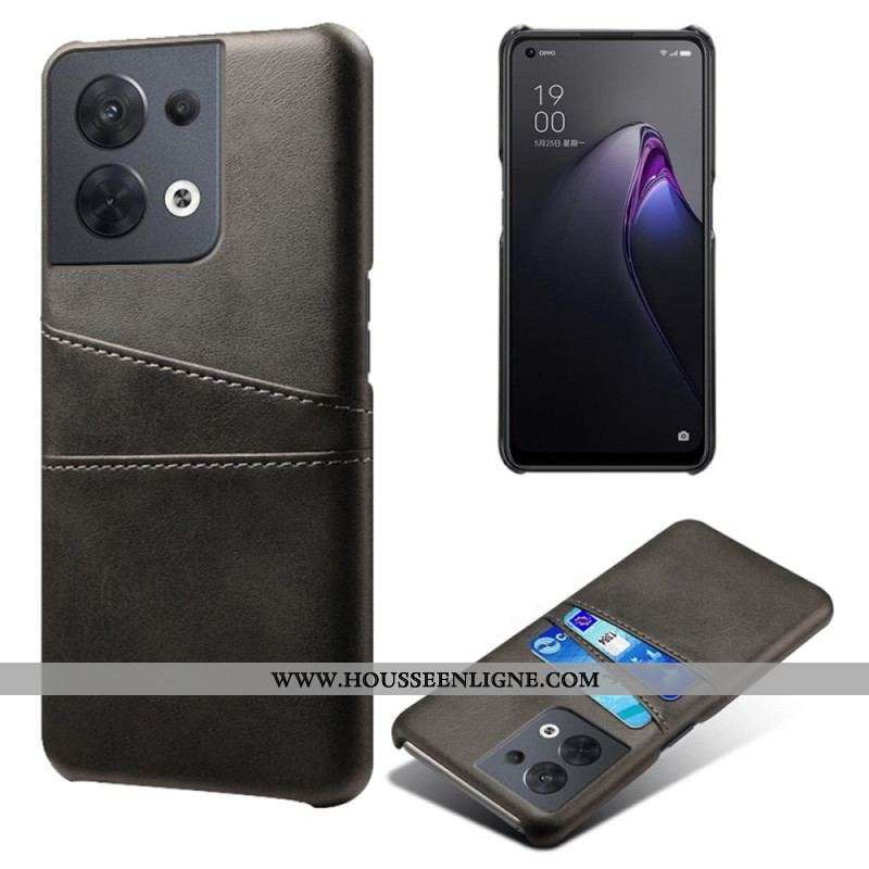Coque Oppo Reno 8 Porte-Cartes