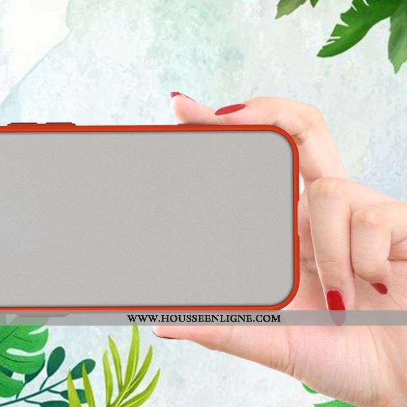 Coque Oppo Reno 8 Pro Hybride Rebords Colorés