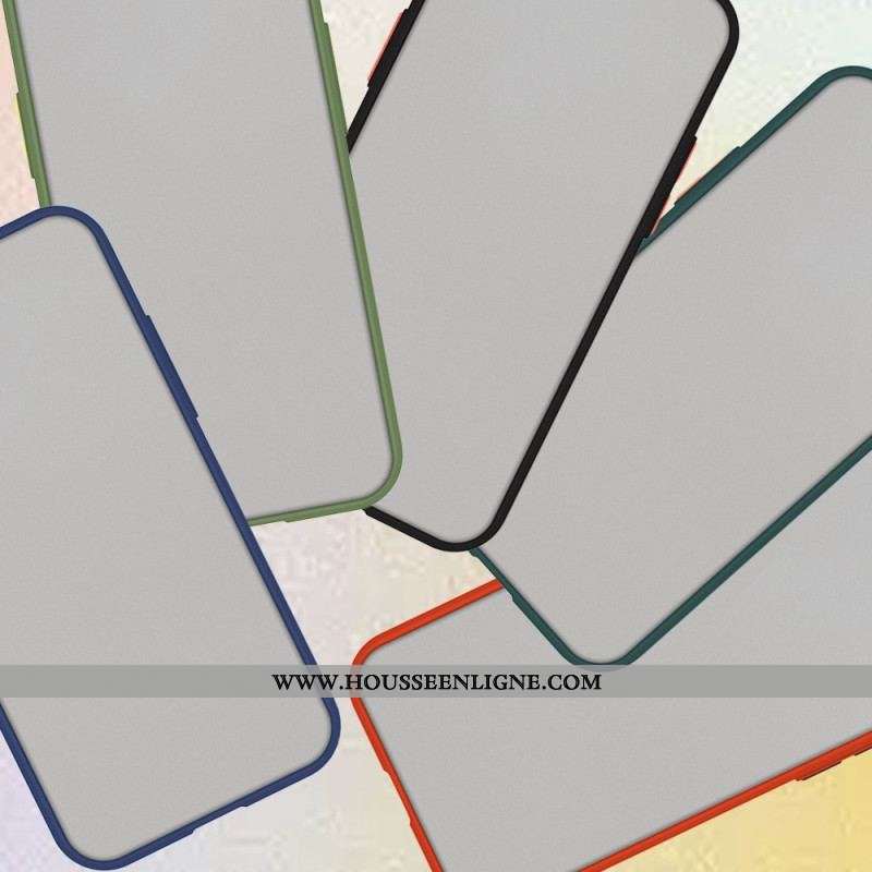 Coque Oppo Reno 8 Pro Hybride Rebords Colorés