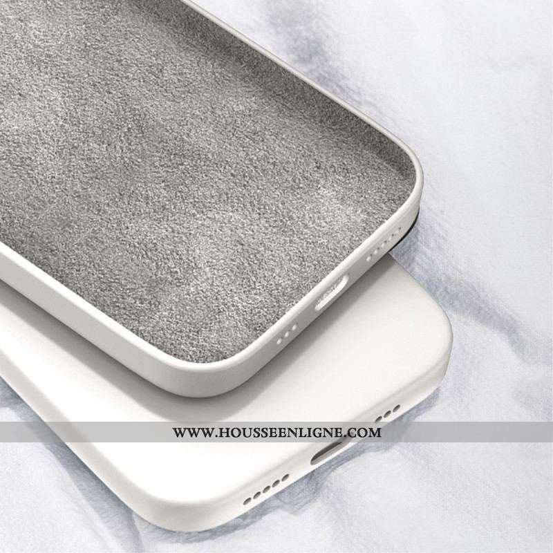 Coque Oppo Reno 8 Pro Silicone Intérieur Microfibre