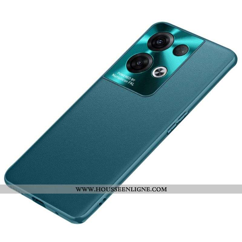 Coque Oppo Reno 8 Pro Simili Cuir Haut de Gamme