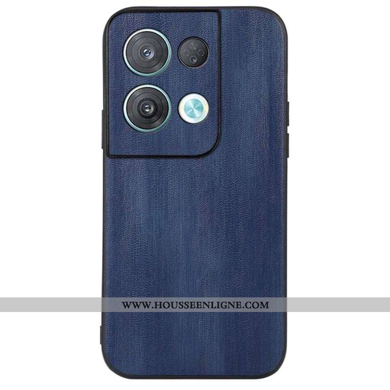 Coque Oppo Reno 8 Pro Simili Cuir Texturé