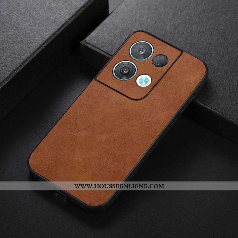 Coque Oppo Reno 8 Pro Simili Cuir