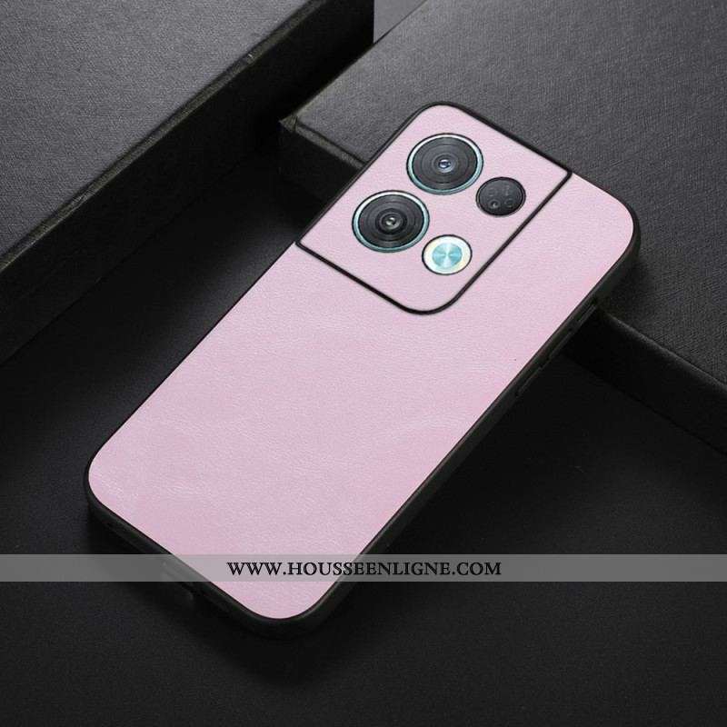 Coque Oppo Reno 8 Pro Simili Cuir
