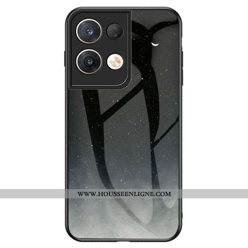 Coque Oppo Reno 8 Pro Verre Trempé Motif