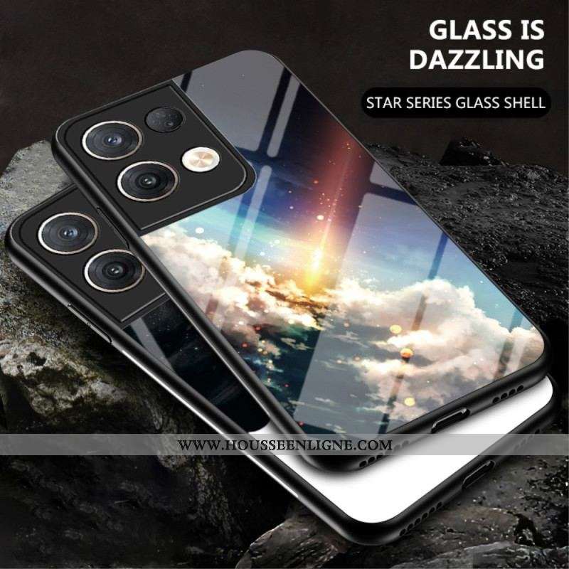 Coque Oppo Reno 8 Pro Verre Trempé Motif