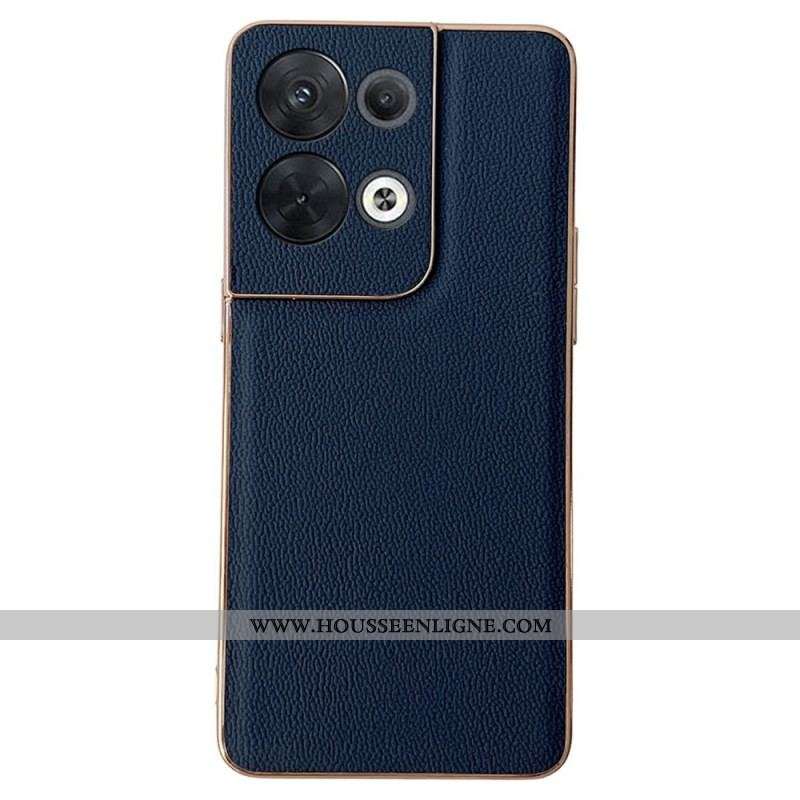Coque Oppo Reno 8 Pro Vrai Cuir Premium