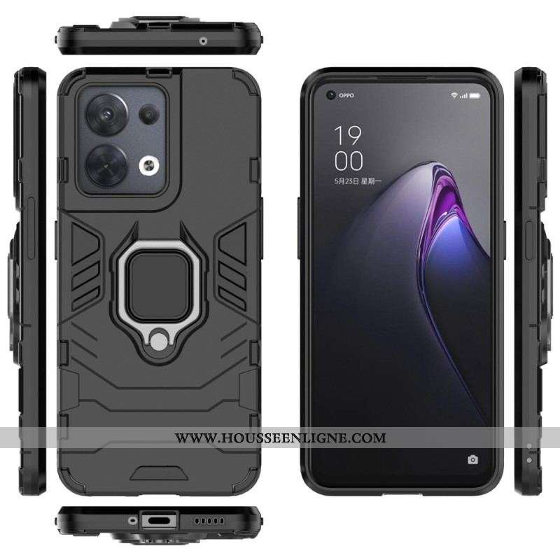 Coque Oppo Reno 8 Ring Résistante