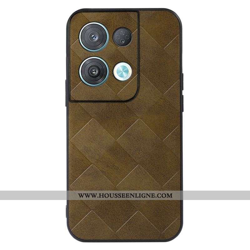 Coque Oppo Reno 8 Style Tissé