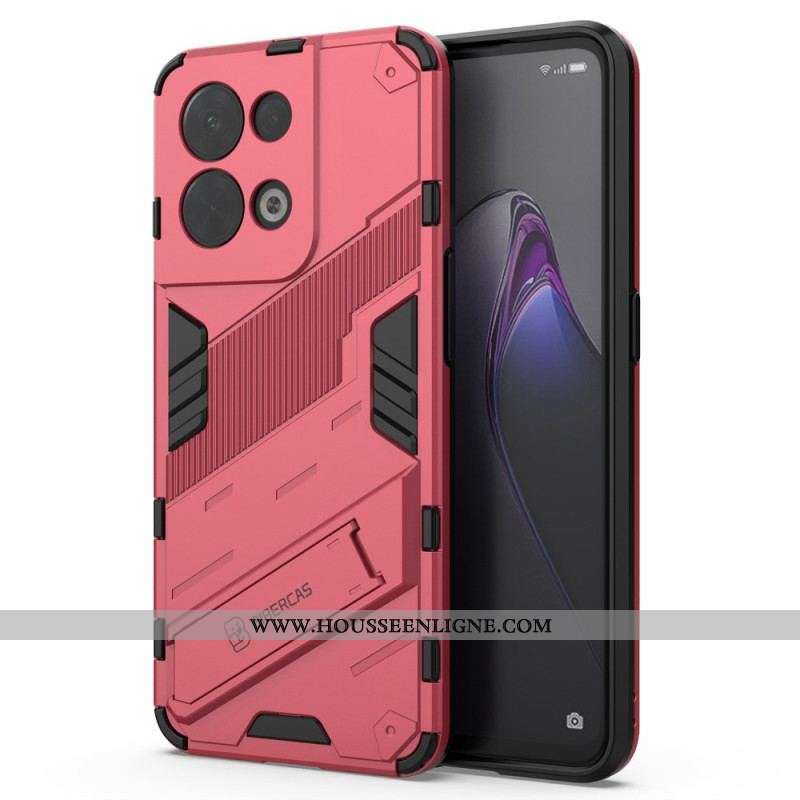 Coque Oppo Reno 8 Support Amovible Deux Positions Mains Libres