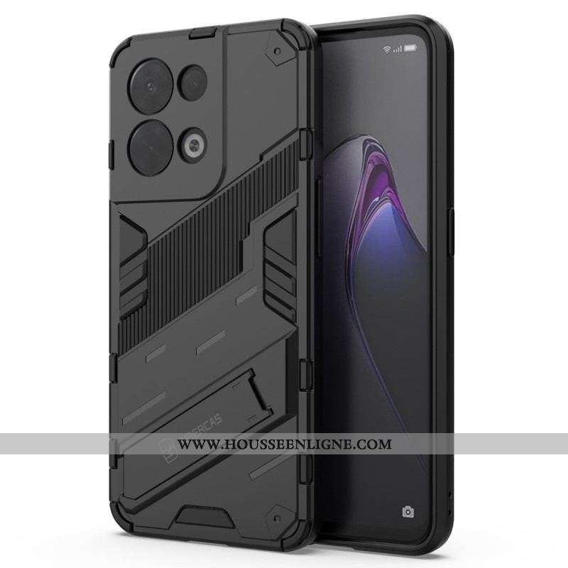 Coque Oppo Reno 8 Support Amovible Deux Positions Mains Libres