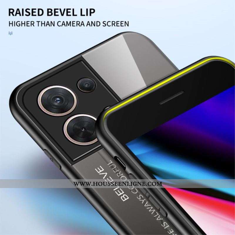 Coque Oppo Reno 8 Verre Trempé Hello