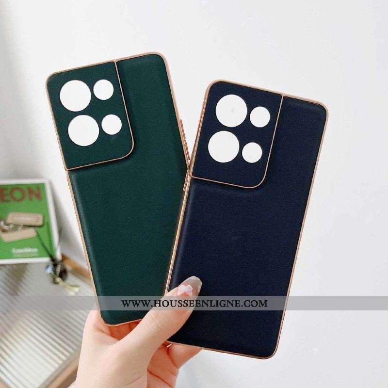 Coque Oppo Reno 8 Véritable Cuir Premium
