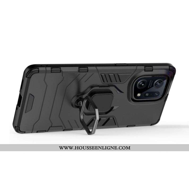 Coque Oppo find X5 Ring Résistante