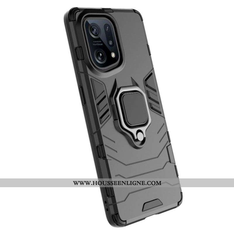 Coque Oppo find X5 Ring Résistante