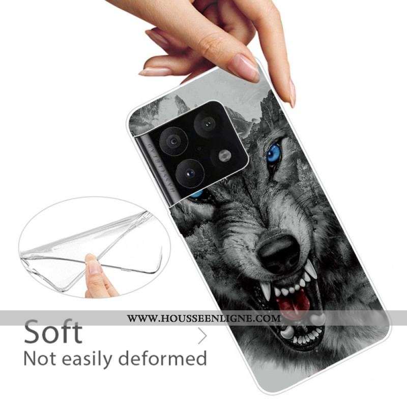 Coque Samsung Galaxy A02s Loup Féroce