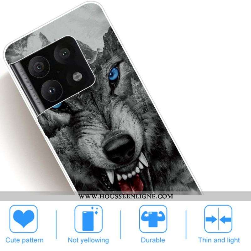 Coque Samsung Galaxy A02s Loup Féroce