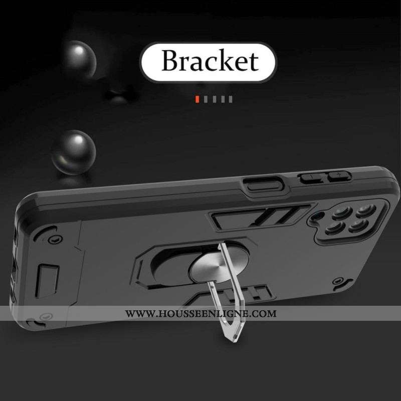 Coque Samsung Galaxy A12 / M12 Anneau-Support Design