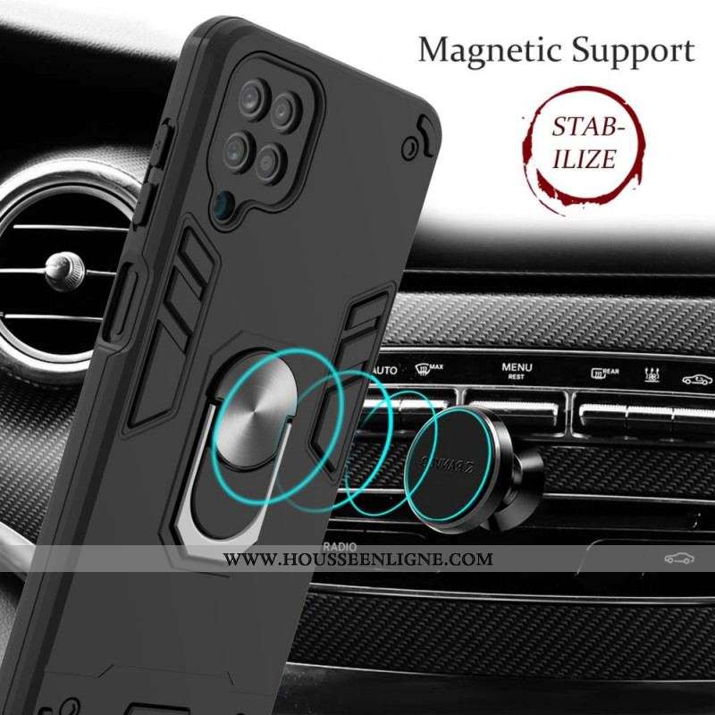 Coque Samsung Galaxy A12 / M12 Anneau-Support Design