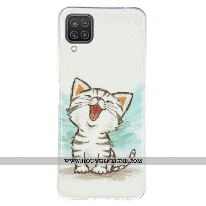 Coque Samsung Galaxy A12 / M12 Fluorescente Chat