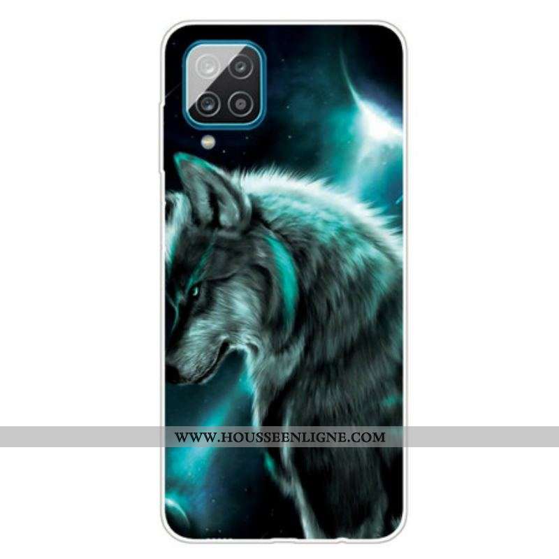 Coque Samsung Galaxy A12 / M12 Loup Royal