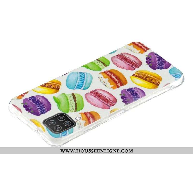 Coque Samsung Galaxy A12 / M12 Macarons Fluorescente