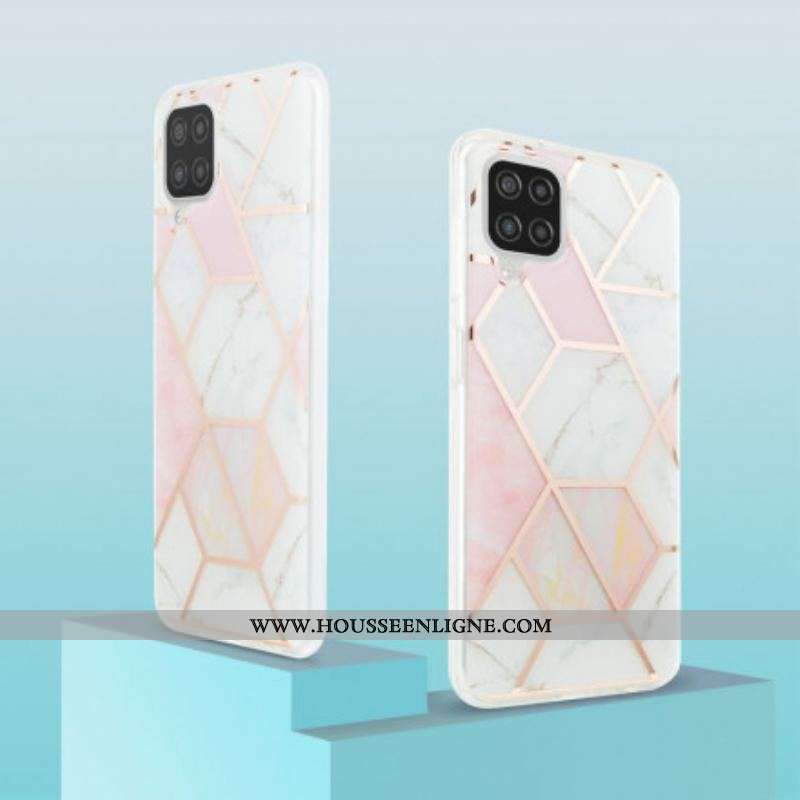 Coque Samsung Galaxy A12 / M12 Marbre Design Ultra