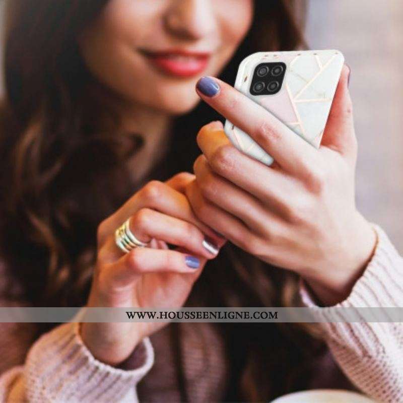 Coque Samsung Galaxy A12 / M12 Marbre Design Ultra