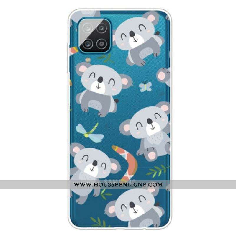 Coque Samsung Galaxy A12 / M12 Mignons Koalas