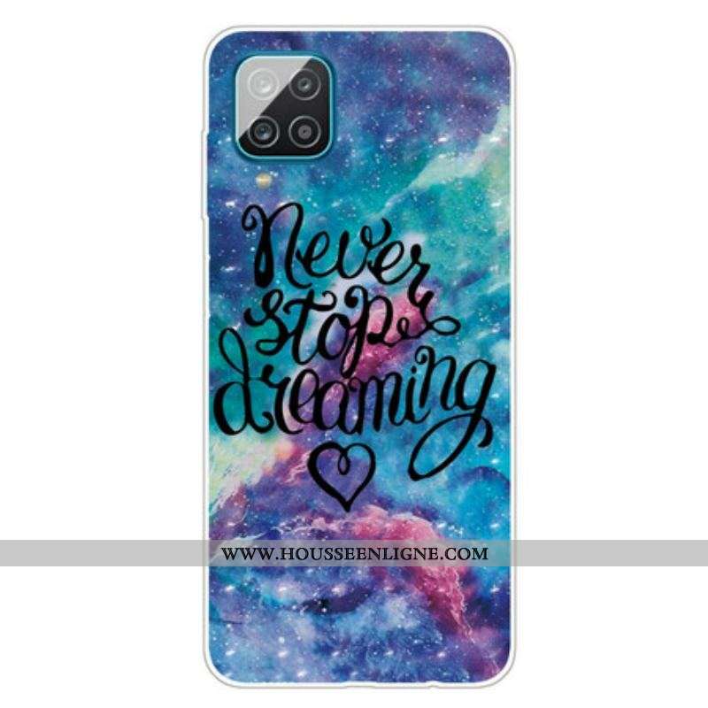 Coque Samsung Galaxy A12 / M12 Never Stop Dreaming