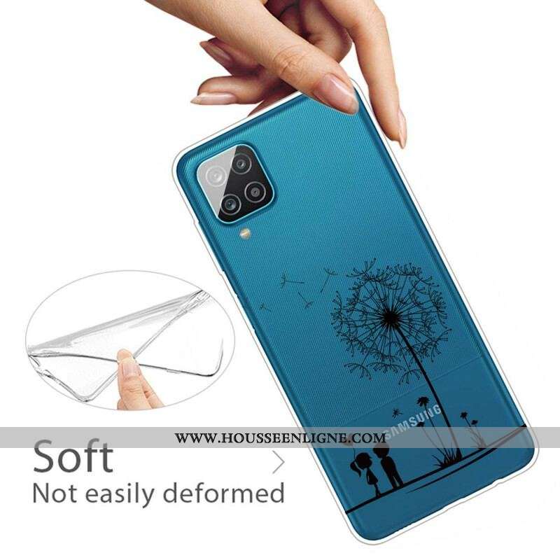 Coque Samsung Galaxy A12 / M12 Pissenlit Love