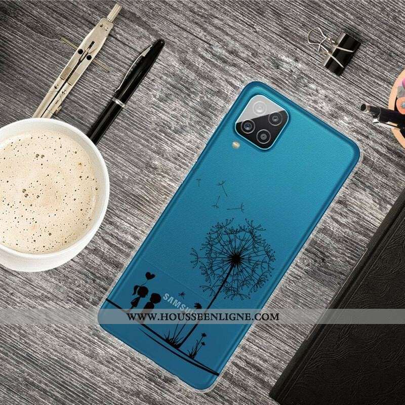 Coque Samsung Galaxy A12 / M12 Pissenlit Love
