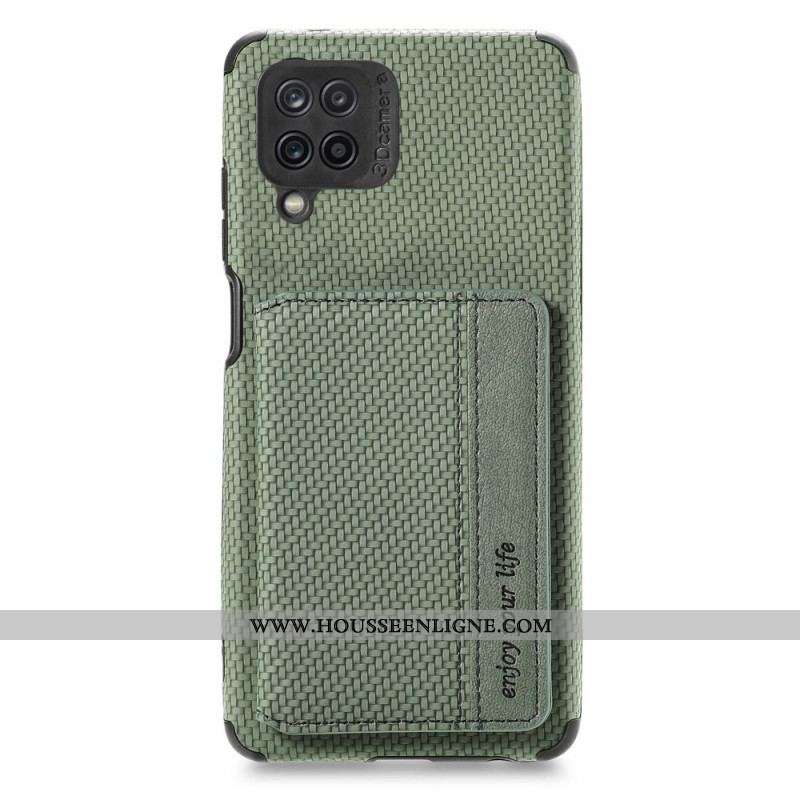Coque Samsung Galaxy A12 / M12 RFID Porte-Cartes Support
